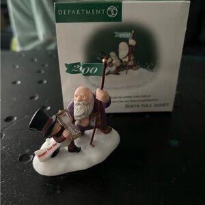 Department 56 North Pole Series - “Happy New Year”